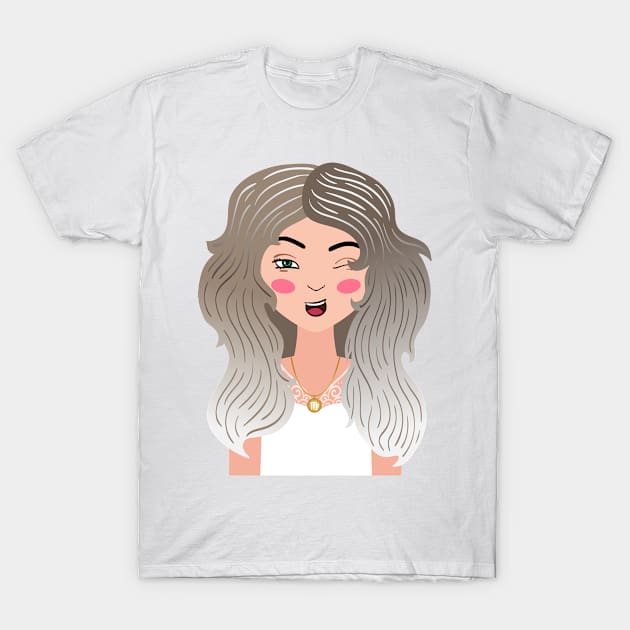 The Girl Sweetest Virgo on Earth - Virgo T-Shirt by roykhensin